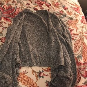 Heathered Gray Cardigan